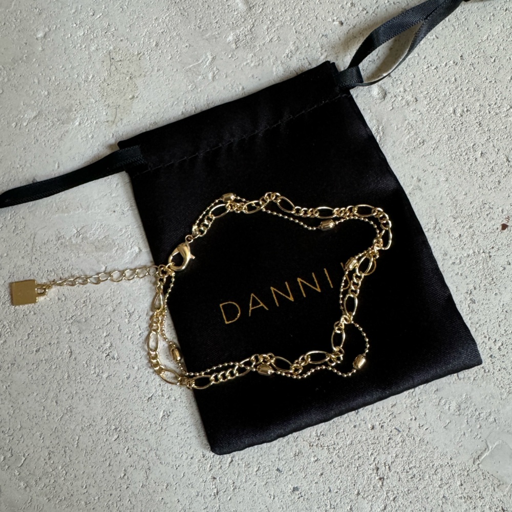 [NEW] DANNIJO Limited Edition Double Gold Anklet
